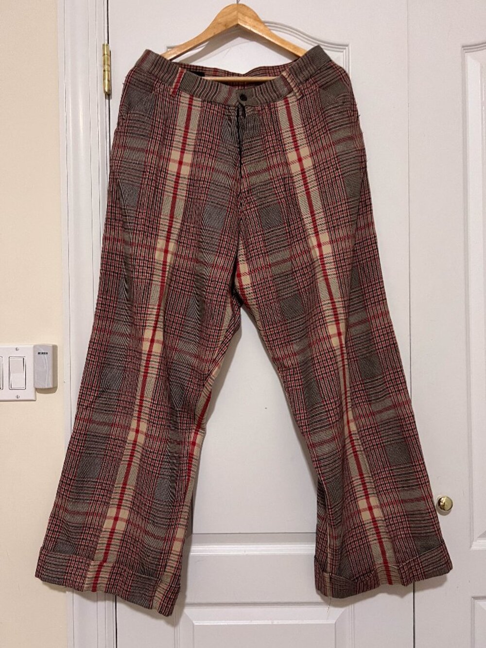 Alexander McQueen Plaid Trousers 46